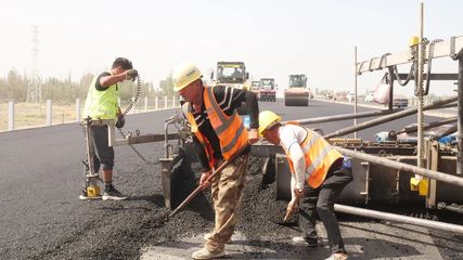國道217線庫沙公路路面工程加速推進，區域交通網絡再升級
